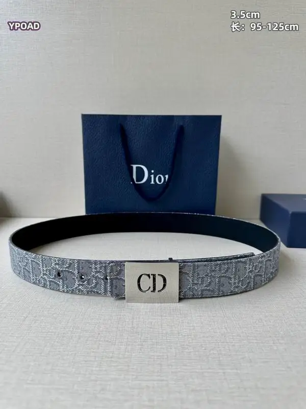 Dior belt 35mmX95-125cm 8L50